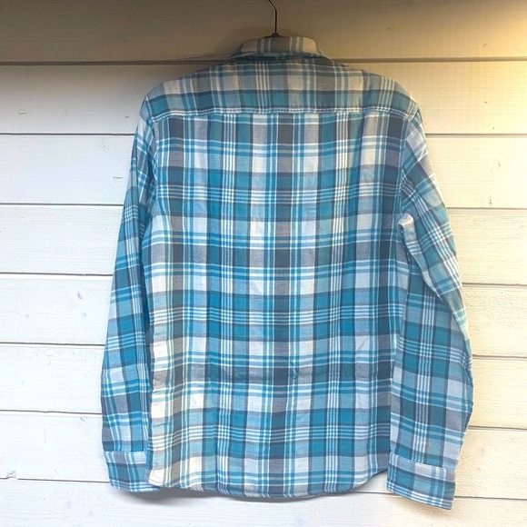 Faherty Brand Road Trip Stretch Shirt OCP-OCEANA PLAID Size Small EUC NWT - Picture 5 of 11